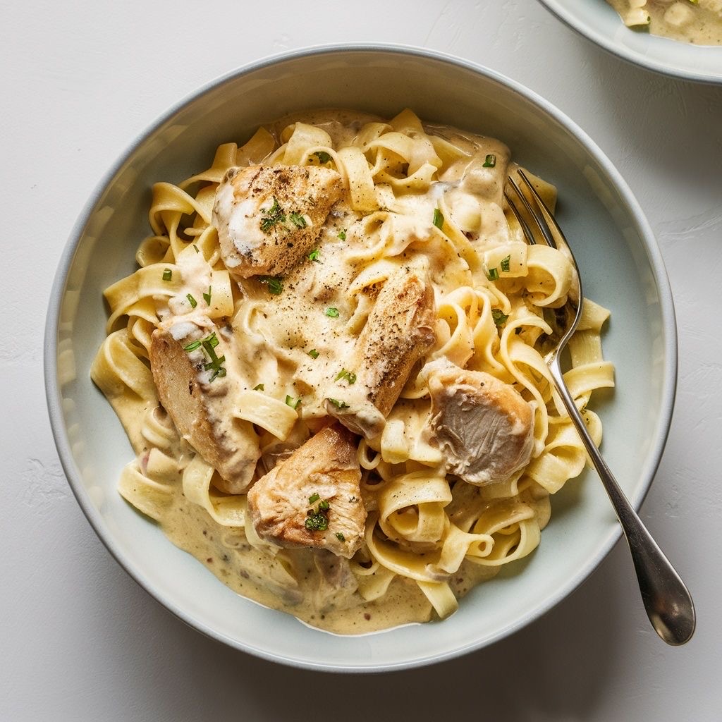 FETTUCCINE ALFREDO